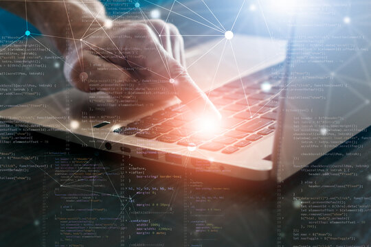 laptop web programming process