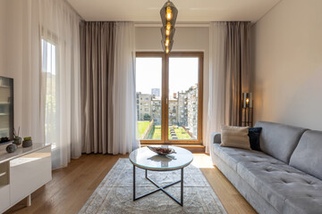 Interior of a modern living room