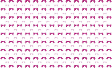 背景素材　シンプルなリボンのパターン柄　ピンク