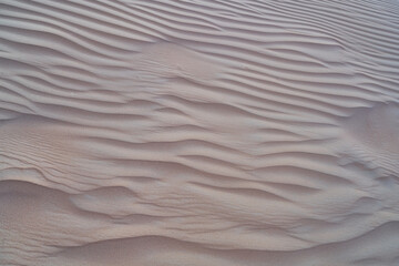 beautiful sand patterns in the Abu Dhabi desert