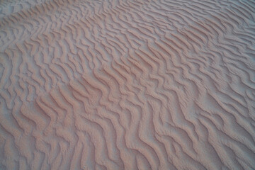 beautiful sand patterns in the Abu Dhabi desert