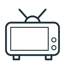 Tv Vector Icon
