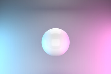 3d ball illustration / abstract background illustration