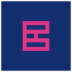 E Letter Logo Lettermark Monogram - Typeface Type Emblem Character Trademark