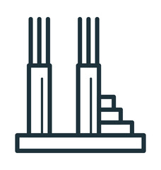 Factory Cool Vector Icon