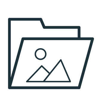 Images Folder Vector Icon