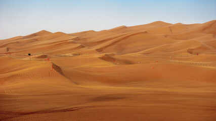 Fototapeta na wymiar Dubai desert 