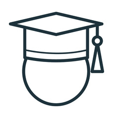 Mortarboard Vector Icon