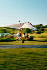 airplane in flight