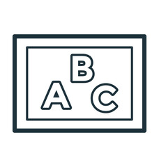 Alphabets Vector Icon