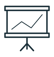 Business Presentation Vector Icon