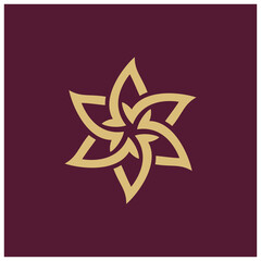 Star logo - abstract symbol rating review sparkle rank ranking web success award magic quality invitation party happiness feedback rate geometric surprise