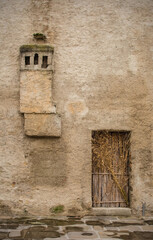 An old disused building in the historic centre of Grado, Friuli-Venezia Giulia, north east Italy

