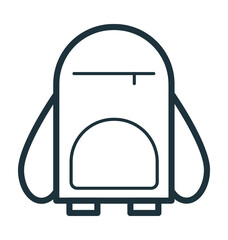 Backpack Vector Icon