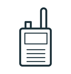 Walkie Talkie Vector Icon