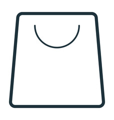 Tote Bag Vector Icon