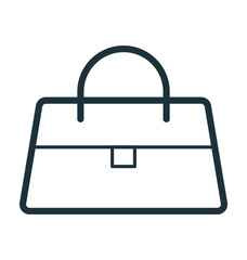 Woman Bag Vector Icon

