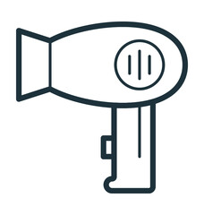 Blow Dryer Vector Icon

