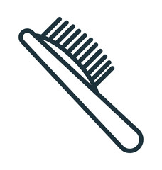Vented Brush Vector Icon