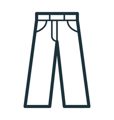 Trousers Vector Icon
