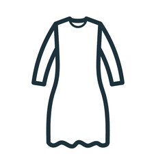 Women Dress Vector Icon