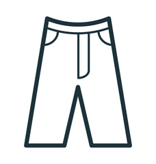 Trousers Vector Icon
