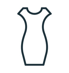 Women Dress Vector Icon