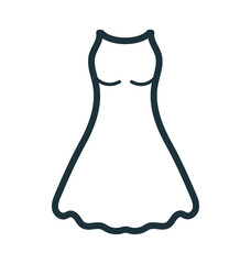 Woman Dress Vector Icon