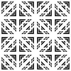 Design seamless monochrome grating pattern