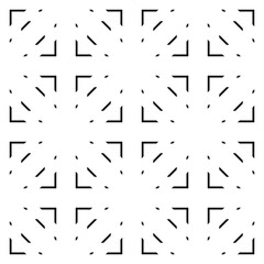 Obraz premium Design seamless monochrome grating pattern