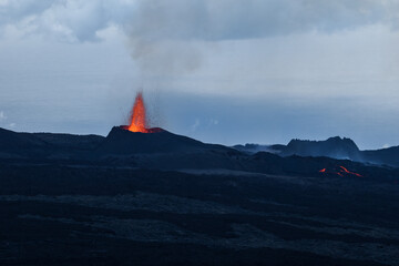 Eruption du Piton de la Fournaise Avril 2021