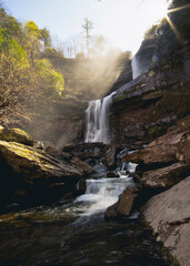 waterfall in the Kaaterskills, NY.