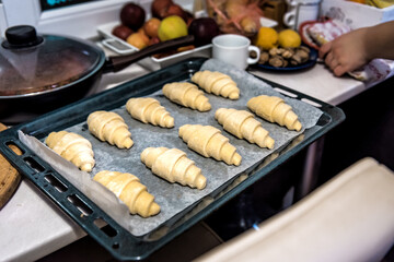 delicious homemade croissants