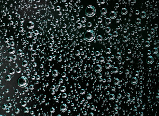 Abstraction of small bubbles in water