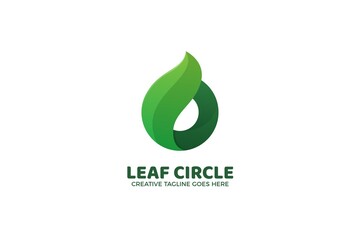 Letter O Organic Nature Logo Template