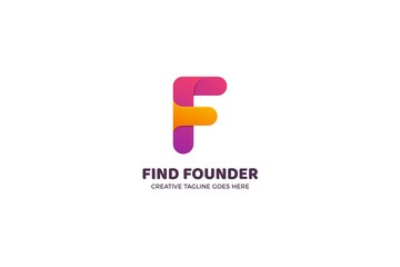 Modern Letter F Logo Template