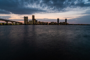 福岡アイランドシティの夜景