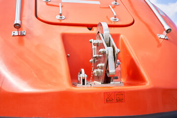 Painter Release unit Release automatic Hook Totally Enclosed Lifeboat