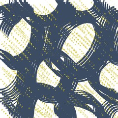 Abstract shapes illustration design pattern