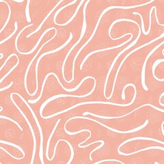 colorful waving lines design pattern artwork