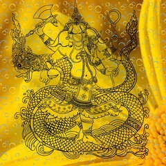 The lord gnash illustration artwork