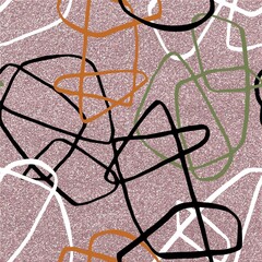 Colorful lines abstract design pattern