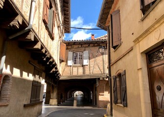 Medieval village of Lisle-sur-tarn