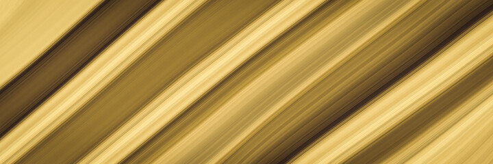 Obraz premium Brown golden diagonal stripes background