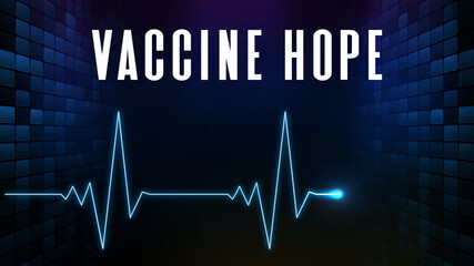 abstract background of digital ECG heartbeat pulse line wave monitor