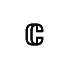 letter C logo design vector