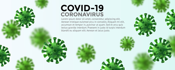 vector illustration covid-19 virus novel coronavirus 2019-nCoV. virus cell microbe. coronavirus outbreak concept. covid coronavirus infection.