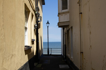 An alleyway in Cromer, Norfolk