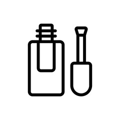 Lip Gloss Vector Icon. Beauty and SPA Symbol EPS 10 File