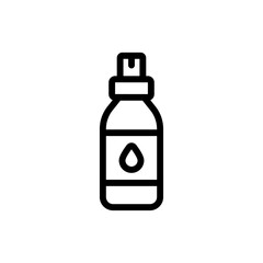 Facial Spray Vector Icon. Beauty and SPA Symbol EPS 10 File